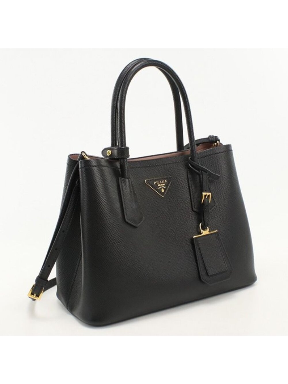 Prada 2-Way Saffiano Leather Tote